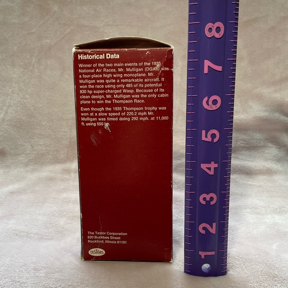 NIB Testors 1/48 Scale 1935 Mister Mulligan (DGA6) Kit - Picture 4 of 7